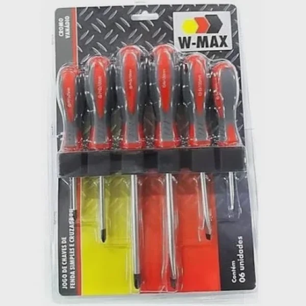 Jogo de Chaves 6 Pcs W-max 0613940006