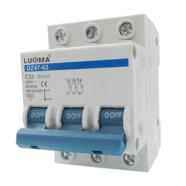 Disjuntor Trip 32a 34028 Lukma