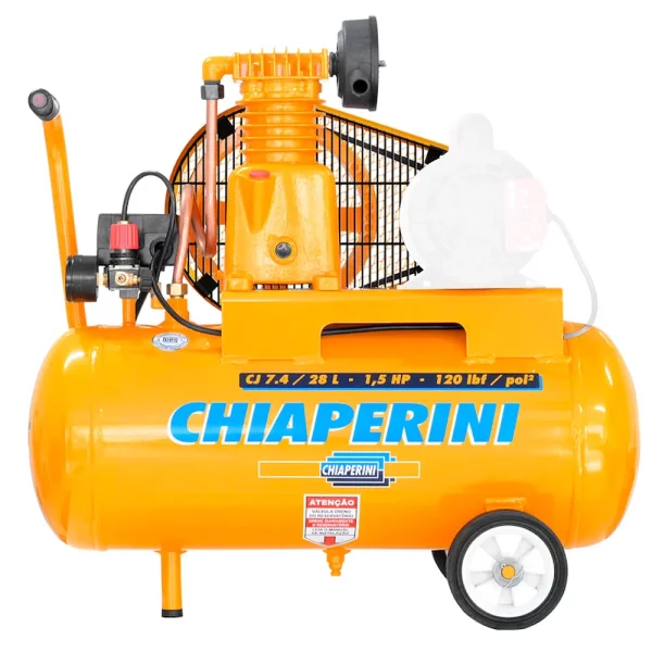 Compressor Cj7.4 28l 1,5hp S/ Kit Chiaperini 07281
