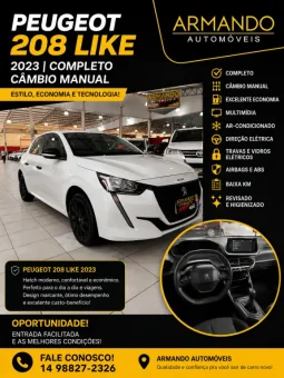 PEUGEOT 208 1.0 12V 4P FLEX LIKE