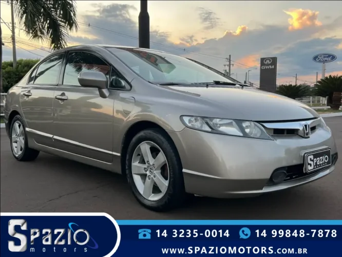 HONDA Civic 1.8 16V 4P FLEX LXS AUTOMTICO, Foto 3