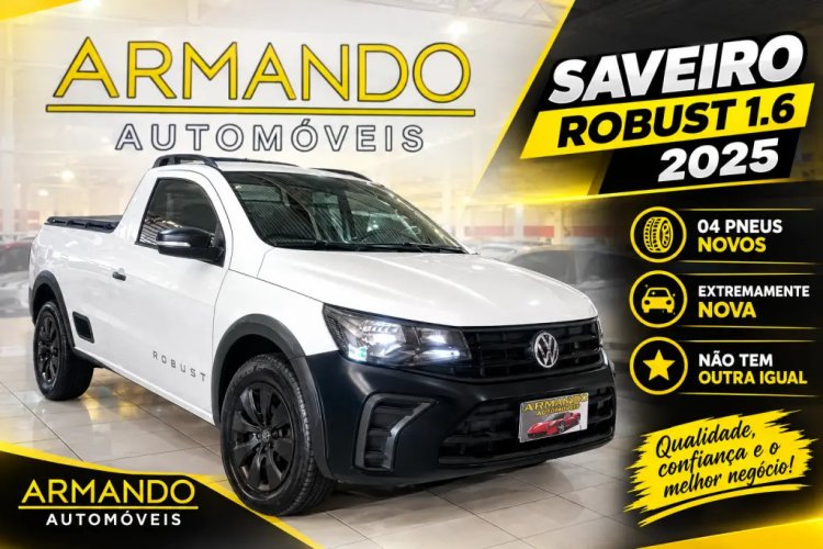 VOLKSWAGEN Saveiro 1.6 16V FLEX MSI ROBUST CABINE SIMPLES, Foto 1