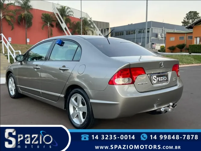 HONDA Civic 1.8 16V 4P FLEX LXS AUTOMTICO, Foto 4