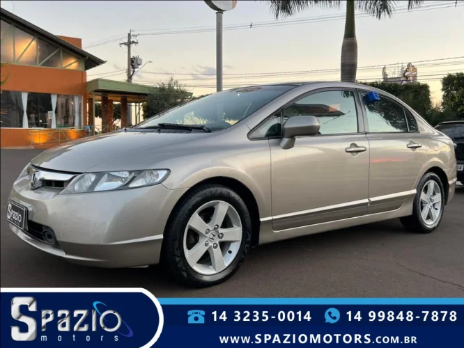 HONDA Civic 1.8 16V 4P FLEX LXS AUTOMTICO, Foto 1