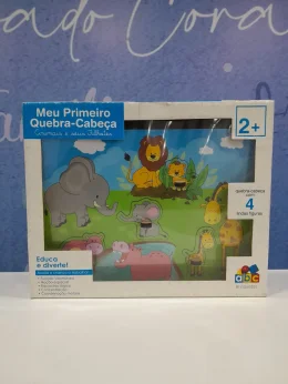 MEU PRIMEIRO QUEBRA CABECA ANIMAIS E SE.
