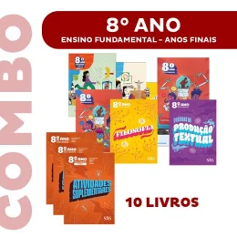Combo Livros Didticos para o 8 ano