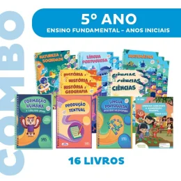 Combo Livros Didticos para o 5 ano