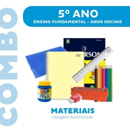 Combo Listas de Materiais para o 5 ano