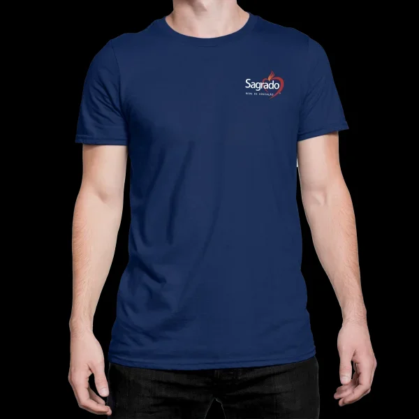 Camiseta Azul ( Masculino )