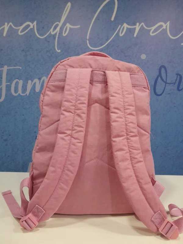 MOCHILA LAPTOP ROSA.