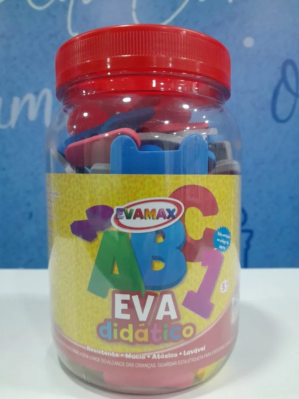 E.V.A POTE DIDATICO ALFABETO + NUMEROS