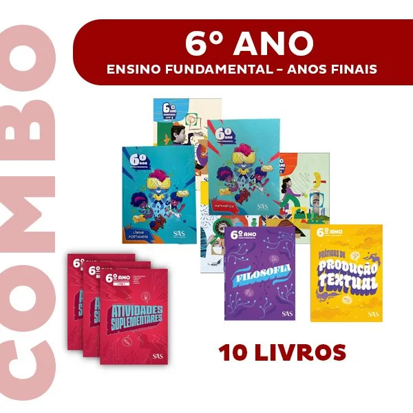 Combo Livros Didtico para o 6 ano