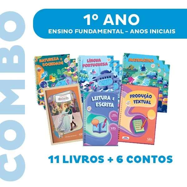 Combo Livros Didticos para o 1 ano