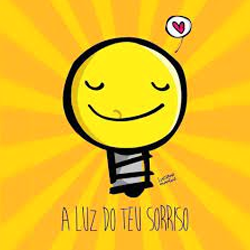 A luz do seu sorriso