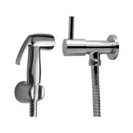 1150 - Ducha Hig.man.c/reg.flex.met.1/4vt Delicatta Slim