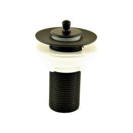 1602 - Valv.de Escoam.lavat/cuba/bide S/ladr.s/unho Black Matte