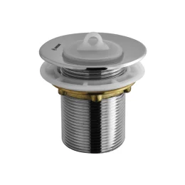 1606 - Valv.de Escoam.tanque Longa S/unho 1.1/2 Cr