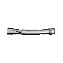 1680 - TUBO EXTENSIVEL UNIVERSAL SANFONADO CROMADO