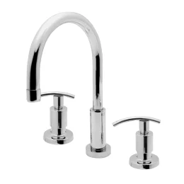 1877 - Mist. Lavatorio Mesa Bica Alta 1/4v Flair