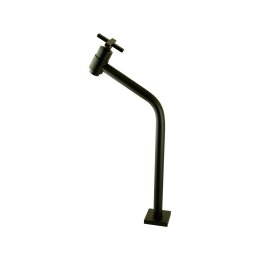 1176 - Torn. Lav.mesa Alta P/cuba Apoio 1/4vt Plena Cross Black Matte