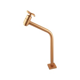 1176 - Torn. Lav.mesa Alta P/cuba Apoio 1/4vt Plena Cross Red Gold Matte