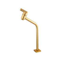 1176 - Torn. Lav.mesa Alta P/cuba Apoio 1/4vt Plena Slim Gold Matte