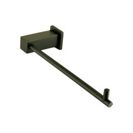 2020 - Porta Toalha Argola Lavatorio Domani Slim Black Matte