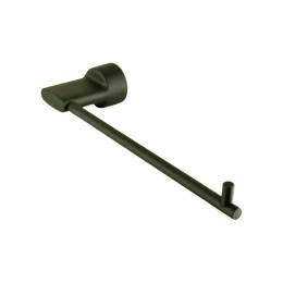 2020 - Porta Toalha Argola Lavatorio Plena Black Matte