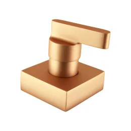 4901 - Acabamento P/reg.gaveta C/canopla Plena Slim Red Gold Matte