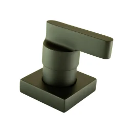 4901 - Acabamento P/registro C/canopla Plena Slim Black Matte