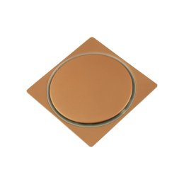Inox - Ralo Click Inox 10cm x 10cm Red Gold Matte
