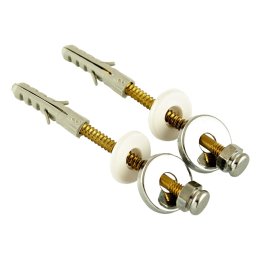 3008 - Parafuso de Fixacao C/canopla Luxo S-8 (par) Cr