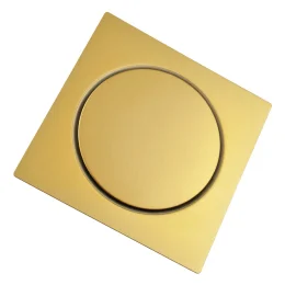 Inox - Ralo Click Inox 15cm x 15cm Gold Matte