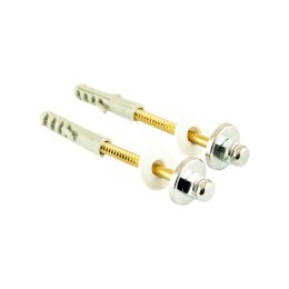 3008 - Parafuso de Fixacao C/canopla Luxo S-10 (par) Cr