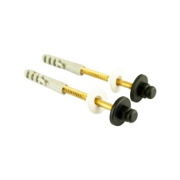 3008 - Parafuso de Fixacao C/canopla Luxo S-10 (par) Black Matte