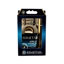 2450 - Kit Inst.tubo Ajust.p/vaso C/fix. S-10 Gold Matte