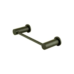 2030 - Porta Toalha Barra Lavatorio Serie Line Slim Black Matte