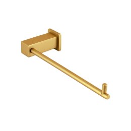 2020 - Porta Toalha Argola Lavatorio Domani Slim Gold Matte