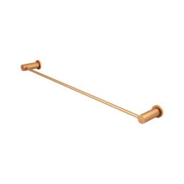 2015 - Porta Toalha Barra Serie Line Slim Red Gold Matte