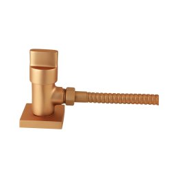 1150 - Ducha Hig.man.c/reg.flex.met.1/4vt Plena Red Gold Matte