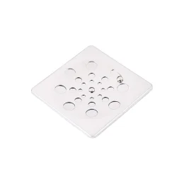 A430 - Grelha Inox 430 Quadrada 10cm Abre/fecha