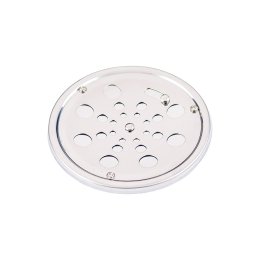 A430 - Grelha Inox 430 Red.10cm Abre/fecha Caixilho