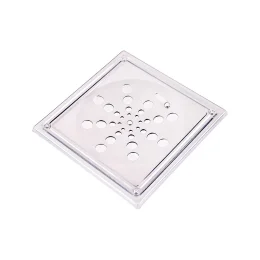 A430 - Grelha Inox 430 Quad.15cm Abre/fecha Caixilho