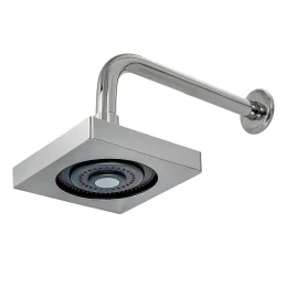 2100 - DUCHA CHUVEIRO REDONDA  ARTICULAVEL AUTOLIMPANTE CROMADA 5