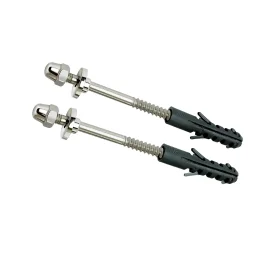 3008 - PARAFUSO DE FIXACAO INOX C/CANOPLA ABS S-08 (PAR) CR