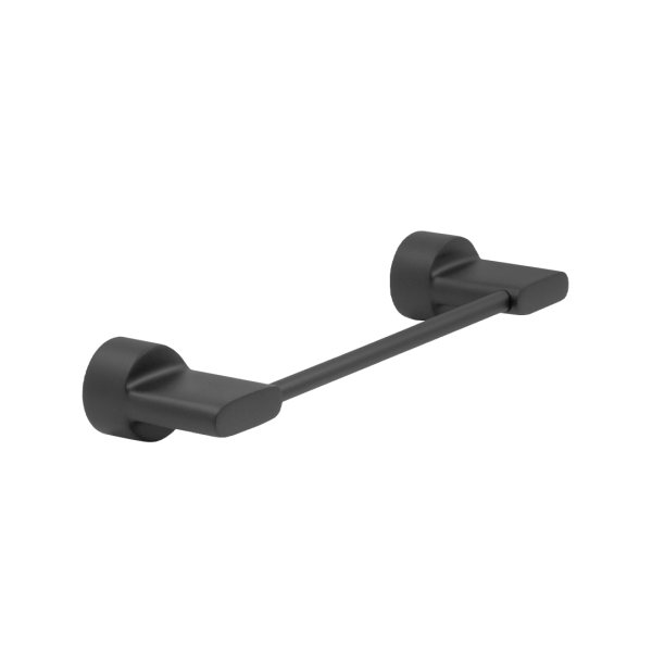 2030 - Porta Toalha Barra Lavatorio Plena Black Matte