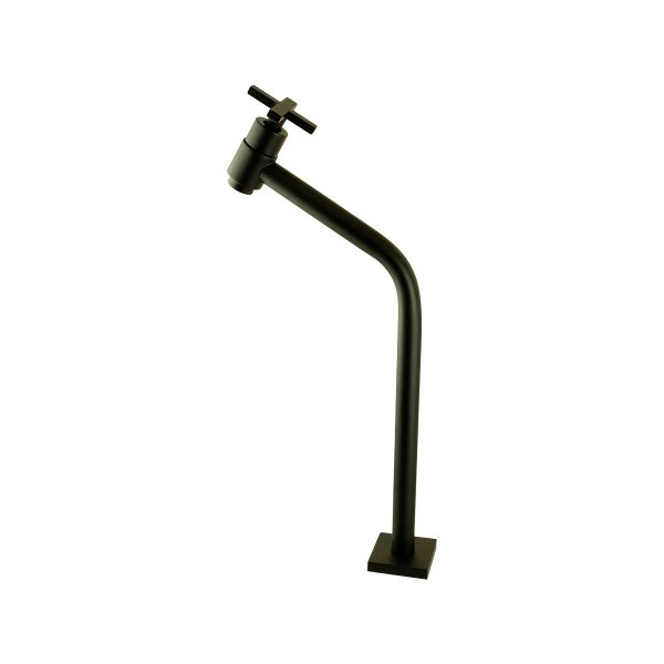 1176 - Torn. Lav.mesa Alta P/cuba Apoio 1/4vt Plena Cross Black Matte
