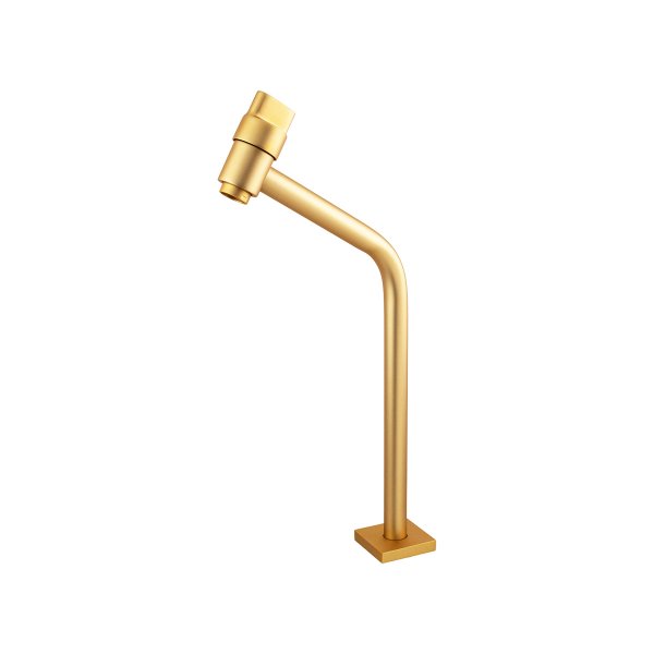 1176 - Torn. Lav.mesa Alta P/cuba Apoio 1/4vt Plena Gold Matte