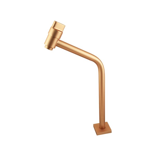 1176 - Torn. Lav.mesa Alta P/cuba Apoio 1/4vt Plena Red Gold Matte
