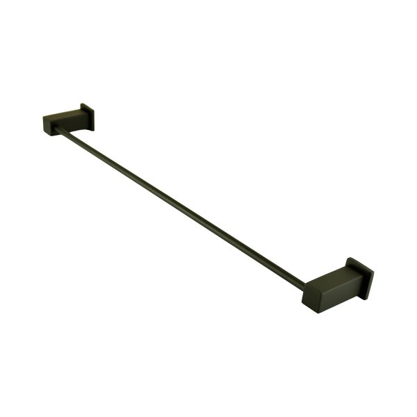 2015 - Porta Toalha Barra Domani Slim Black Matte